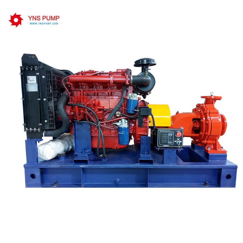 Single Stage End Suction Booster Pump For Fire Fighting With Diesel Engine